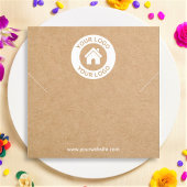 Einfache Kraft Paper Necklack Armband Display Card Quadratische Visitenkarte