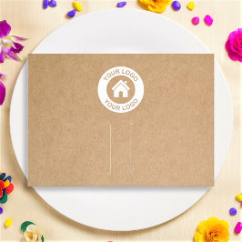 Einfache Kraft Papierhaarklammer Barrett Display C Visitenkarte