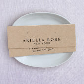 Einfache Kraft Stud Earring Juwelier Display Card