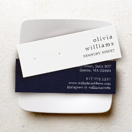 Einfache Kraftpapiersteckkarte