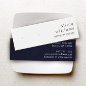 Einfache Kraftpapiersteckkarte