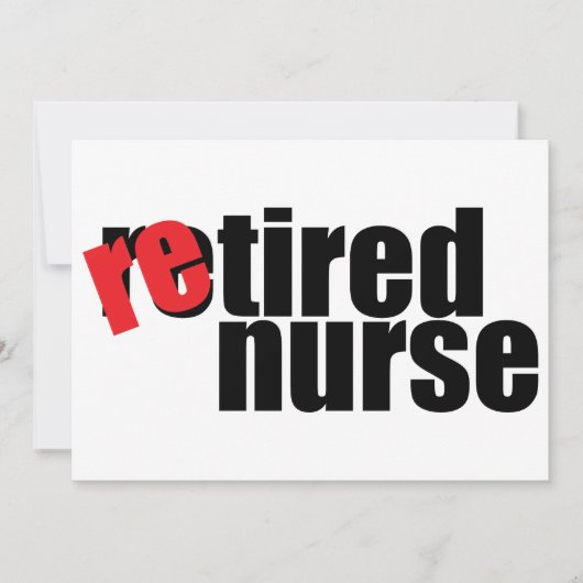 einfache Krankenpflegeraustrittskarte im Inneren Feiertagskarte (Vorderseite)