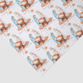 Einfache Krippe Muster Frohe Weihnachten Seidenpapier (Ausschnitt)