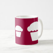 einfache Kuchen/Muffins Kaffeetasse (VorderseiteRechts)