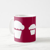 einfache Kuchen/Muffins Kaffeetasse (Vorderseite Links)