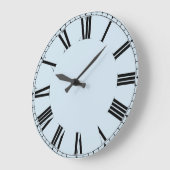 Einfache kundengerechte römische Ziffern Große Wanduhr (Winkel)