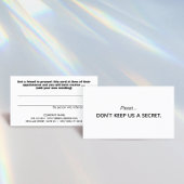 Einfache Kundenkarte Empfehlungskarte