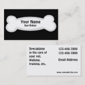 Einfache kundenspezifische visitenkarte (Vorne/Hinten)