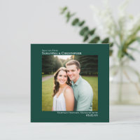 Einfache Künstlerische Minimal-Foto Emerald Green 
