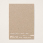 Einfache Kunstoffkarte (Vorderseite)