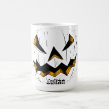 Einfache Kürbisgesicht Halloween-Jack-o-Laternen