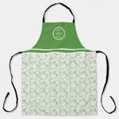 Einfache Landraupen-Muster Logo hinzufügen Schürze (Vorderseite)