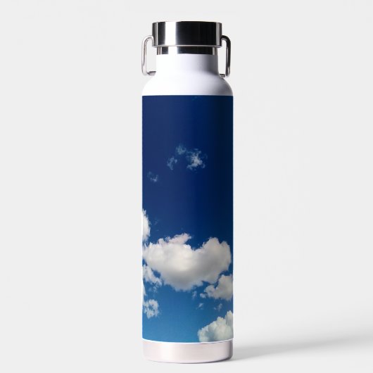 Einfache lange Wolke Trinkflasche (Vorne)