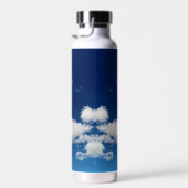 Einfache lange Wolke Trinkflasche (Rechts)