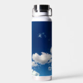 Einfache lange Wolke Trinkflasche (Rückseite)