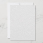 Einfache Lavendel-Sprigs auf Soft Gray Wedding Einladung (Rückseite)