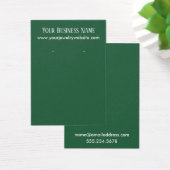Einfache Leaf Green Oring Holder Display Cards (Schreibtisch)