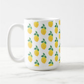 Einfache Lemonen Kaffeetasse (Links)