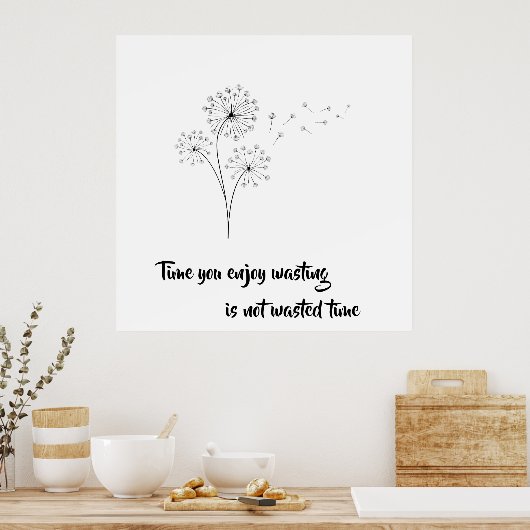 Einfache Leuchte Kunst... Poster (Küche)