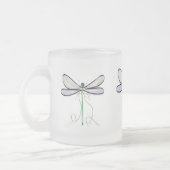 EINFACHE LIBELLEN-FROSTIERTE TASSE (Links)