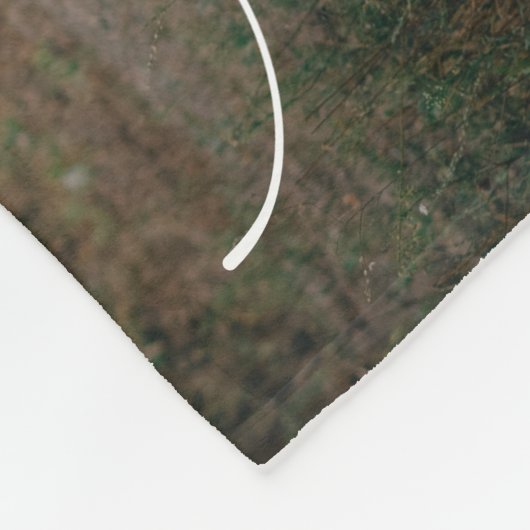 Einfache Liebe bearbeitbare Farbe Personalisierte Fleecedecke (Ecke)