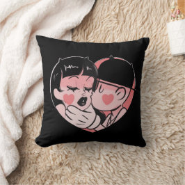 Einfache Liebe Couple Kissen - Romantisches Gesche