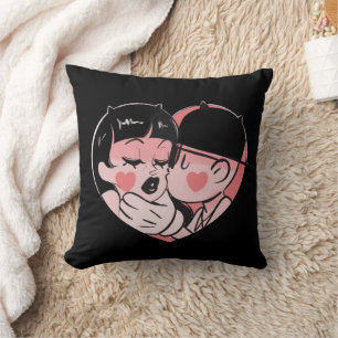 Einfache Liebe Couple Kissen - Romantisches Gesche