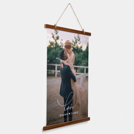 Einfache Liebe Foto Wandteppiche (Gewinkelt)