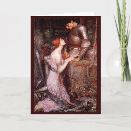 Einfache Liebe für Mittelalterliche/Renaissance Karte (Vorderseite)