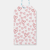 Einfache Liebe mit individuelle Name Geschenkanhänger (Rückseite)