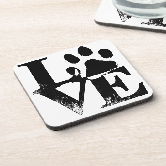 Einfache Liebe Untersetzer (Linke Seite)