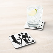 Einfache Liebe Untersetzer (Rechte Seite)