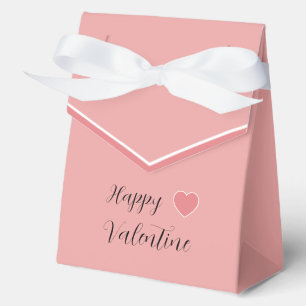 Einfache Liebesgeschenktüte Minimalistisches Her Geschenkschachtel