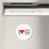 Einfache liebte Bibel Verse Valentine | Magnet (In Situ (Geschirrspüler))