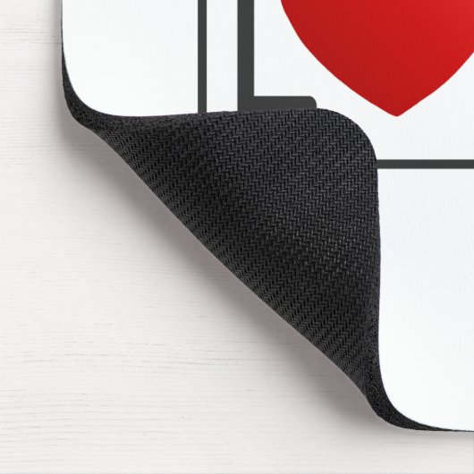 Einfache liebte Bibel Verse Valentine | Mousepad (Ecke)