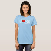 Einfache liebte Bibel Verse Valentine | T-Shirt (Vorne ganz)