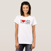 Einfache liebte Bibel Verse Valentine | T-Shirt (Vorne ganz)