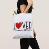 Einfache liebte Bibel Verse Valentine | Tragetasch Tasche (Von Nahem)