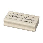 Einfache Lieferadresse Gummistempel (Stempel)