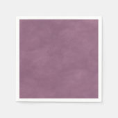 Einfache, Lila Farbbearbeitung Serviette (Vorderseite)