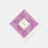 Einfache Lila, subtile Marmorverkleidung Modernes  Serviette (Ecke)