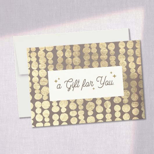 Einfache Linen (Bild) Gold Musterzertifikat
