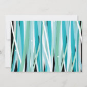 EINFACHE LINIEN 16 . Geburtstag 16 Einladung (Rückseite)