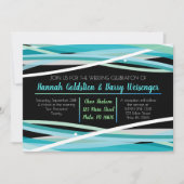 EINFACHE LINIEN für die Einladung zum Hochzeitsfei (Vorderseite)