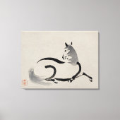 Einfache Linien Leinwanddruck (Vorderseite)