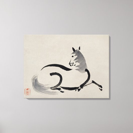 Einfache Linien Leinwanddruck (Vorderseite)