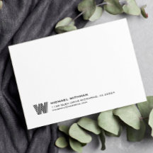 Einfache Linien Monogramm Anfangsname Klassisch Sc