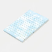 Einfache Linke benutzerdefinierte Sterne Sky Wasse Post-it Klebezettel (angewinkelt)