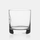Einfache Logo-Bar Whiskyglas (Links)