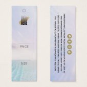 Einfache Logo-Bekleidungsmarke (Vorne & Hinten)